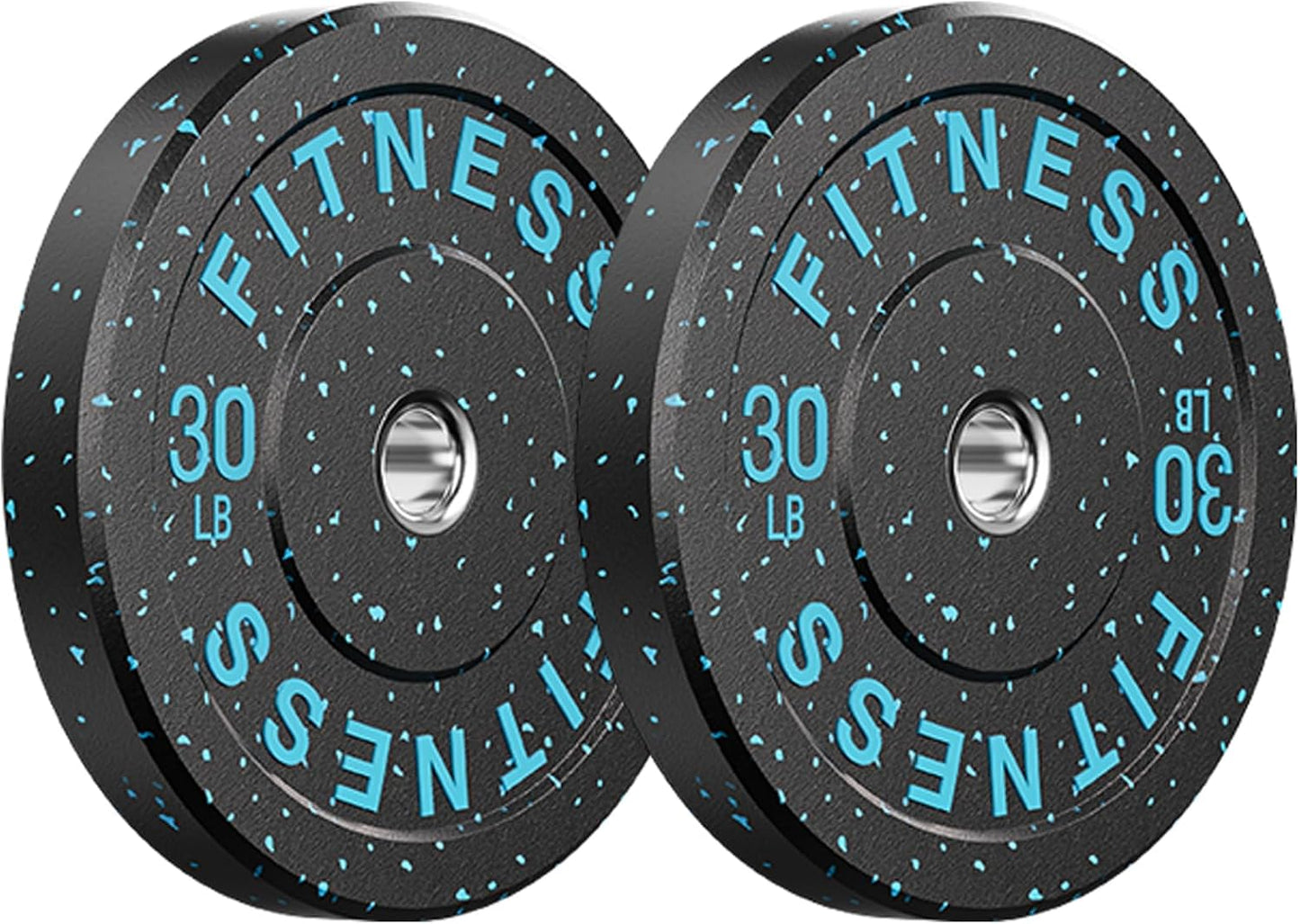 20-650Lbs Bumper Plates 2" Weight Plates Barbell Weightlifting | 2Inch Olympic Weights Plates Set, Floor Protective High Bounce Plates, Rubber Bumper Plates for Strengh Training, Bench Press