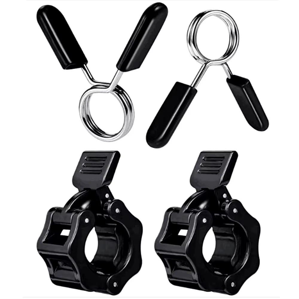 28Mm 30Mm 25Mm Barbell Collar Lock Dumbbell Clips Clamp Weight Lifting Bar Gym Dumbbell Lock Clamp Spring Clips Weight Lifting