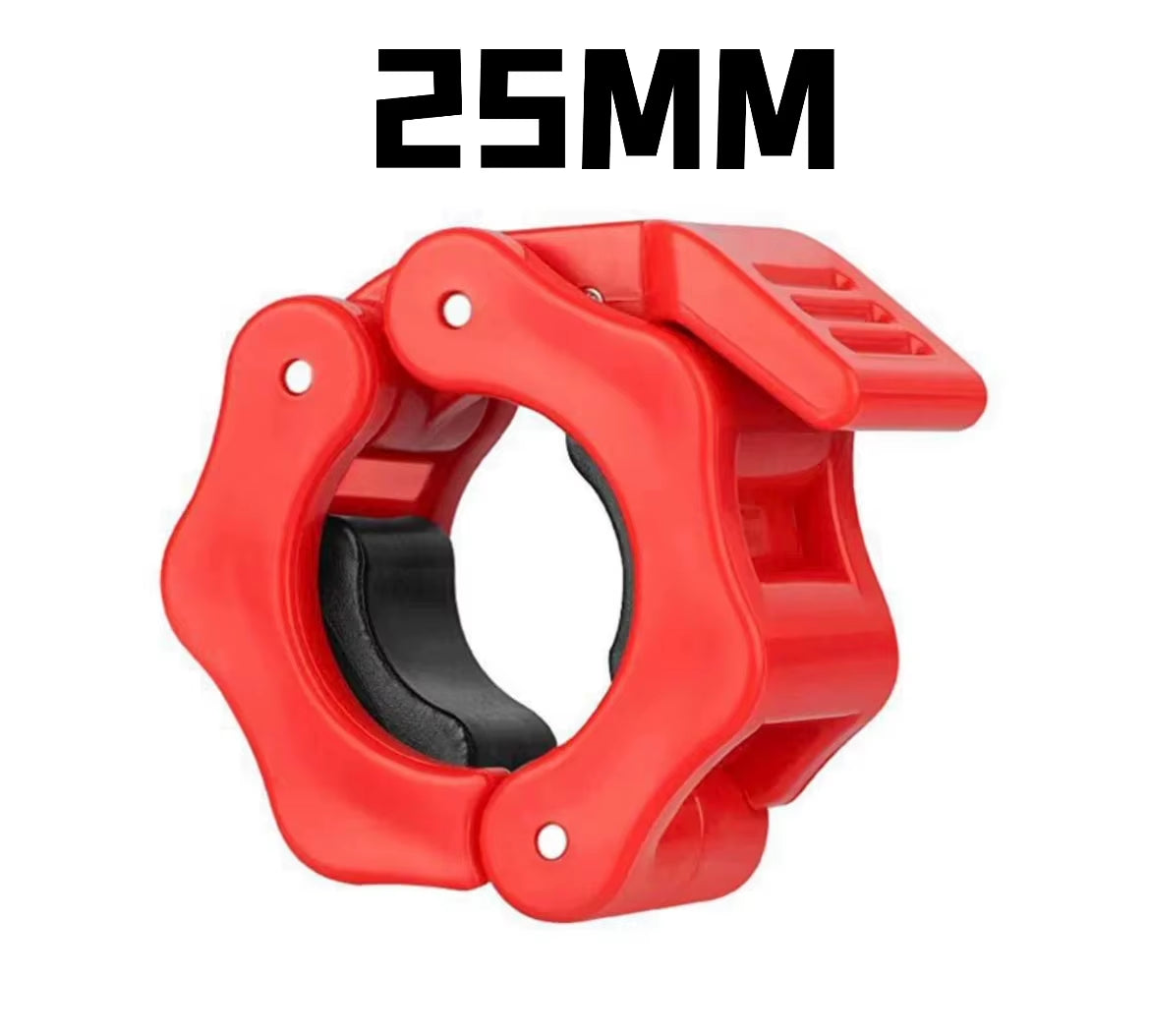 28Mm 30Mm 25Mm Barbell Collar Lock Dumbbell Clips Clamp Weight Lifting Bar Gym Dumbbell Lock Clamp Spring Clips Weight Lifting