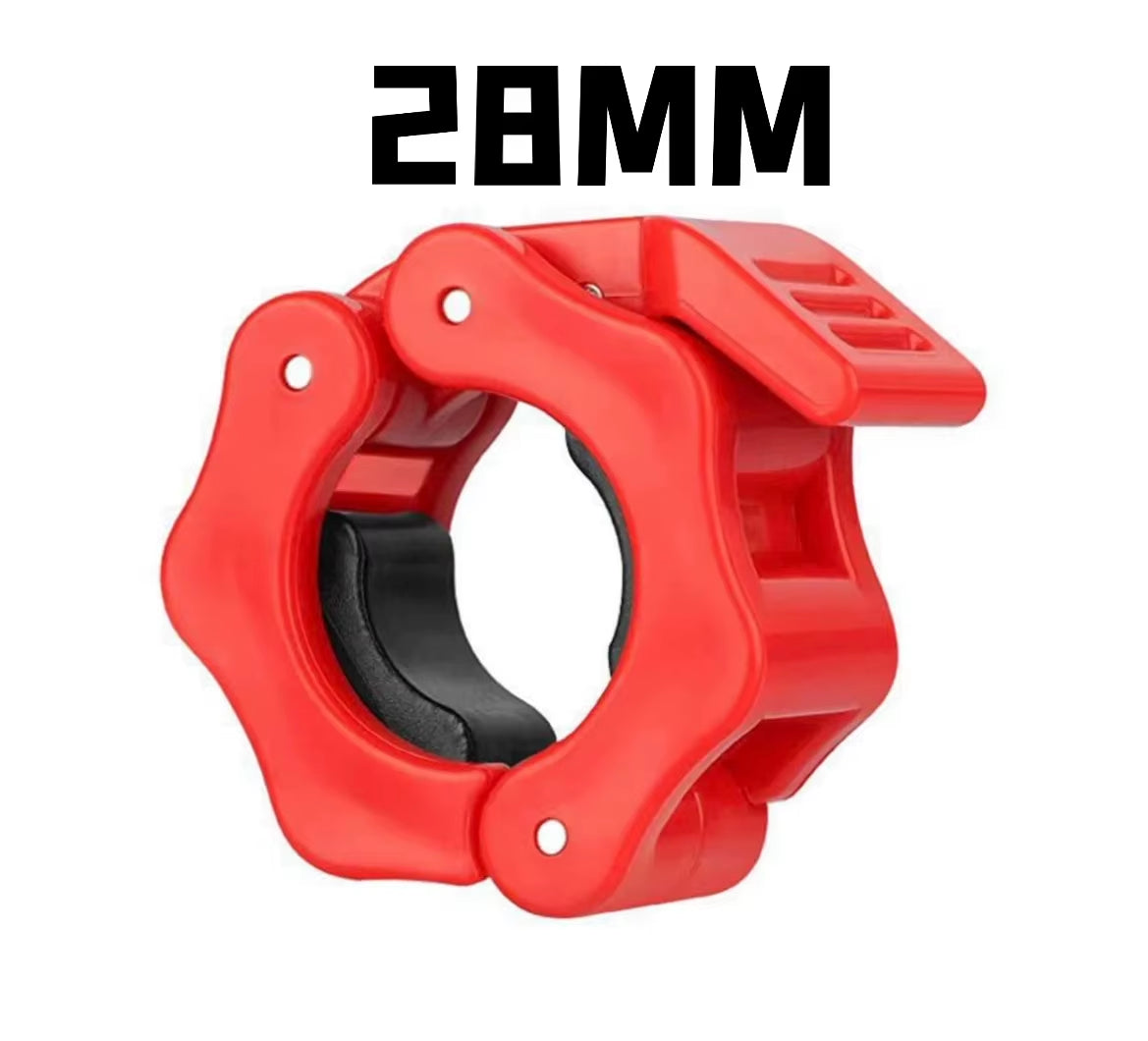 28Mm 30Mm 25Mm Barbell Collar Lock Dumbbell Clips Clamp Weight Lifting Bar Gym Dumbbell Lock Clamp Spring Clips Weight Lifting
