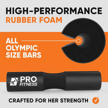 Barbell Pad, Hip Thrust Pad - Bar Pad for Squats, Lunges & Hip Thrusts 